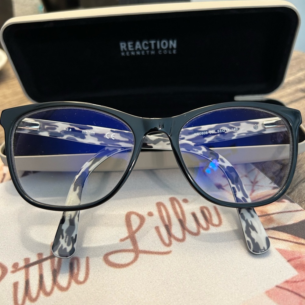 Kenneth Cole Reaction women’s glasses.